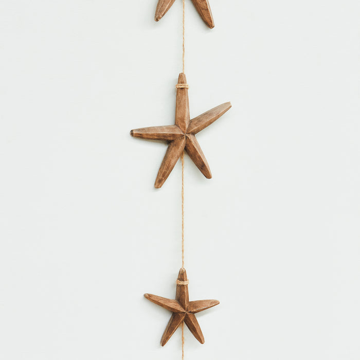 Garland of Four Sizes of Starfish