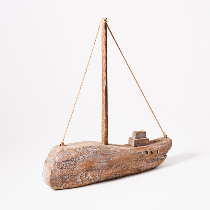 Large Log Boat