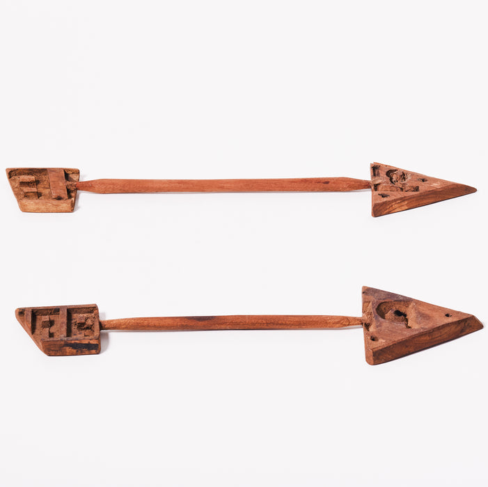 Set of Two Emblem Arrows