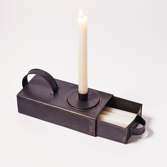 Candle Box/Candleholder-Burn.Black