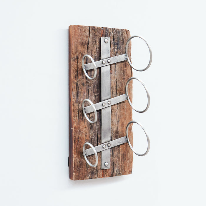 3 Wine Bottle Wall Holder