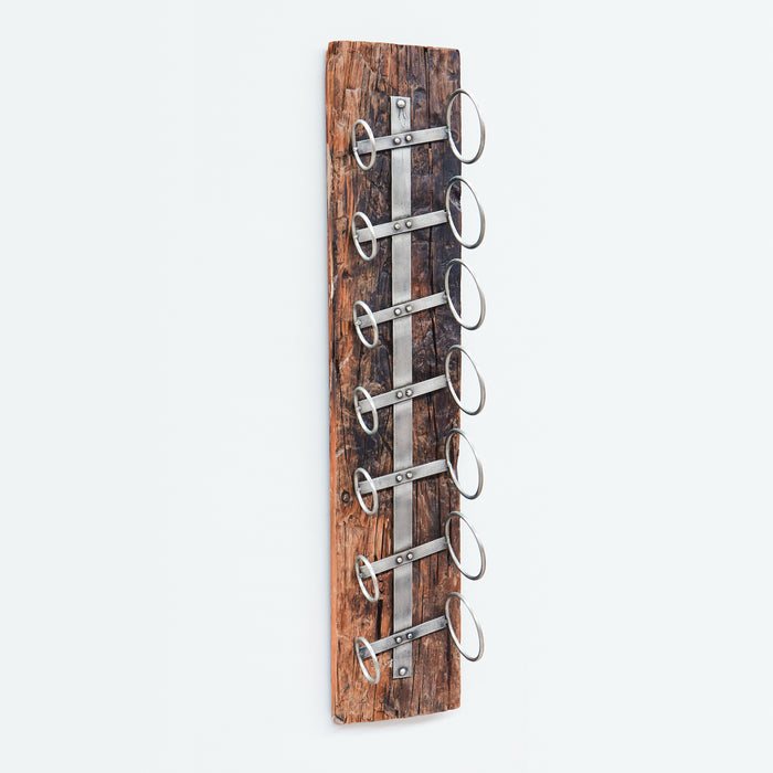 7 Wine Bottle Wall Holder