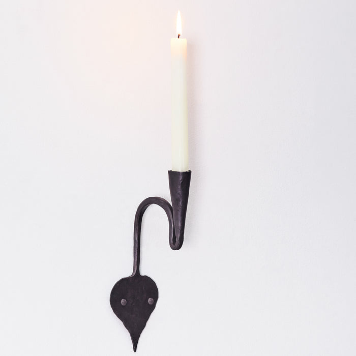 Lg.Leaf Wall Candlestick