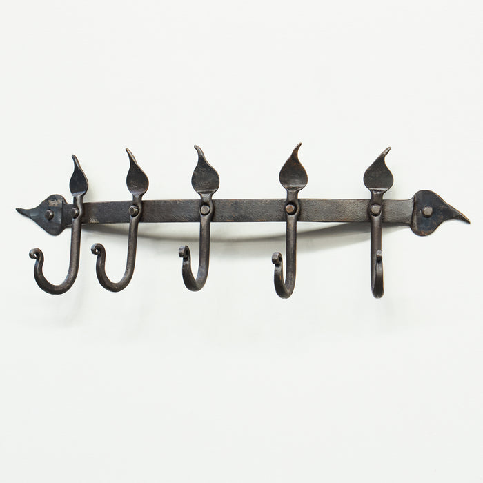 5 Hook Leaf Kitchen Hanger