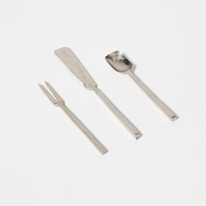 Set of Small Knife Fork and Spoon