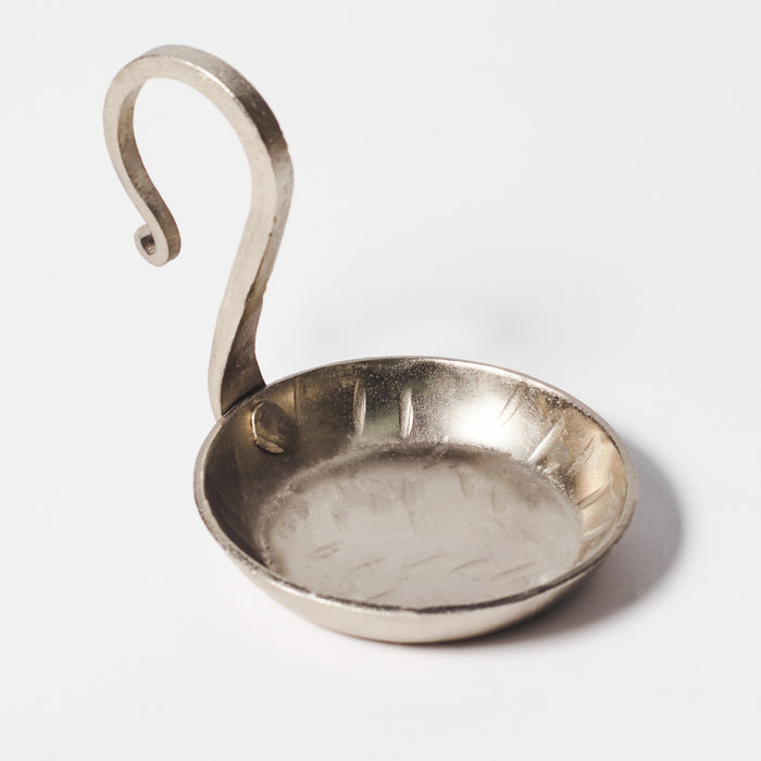 Handled Candleholder - Pewter