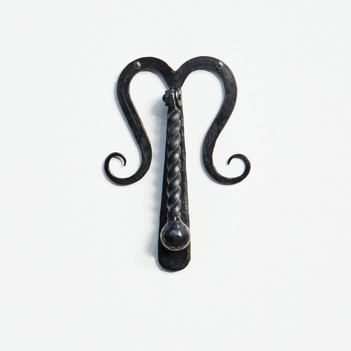 Rod Door Knocker with Nails