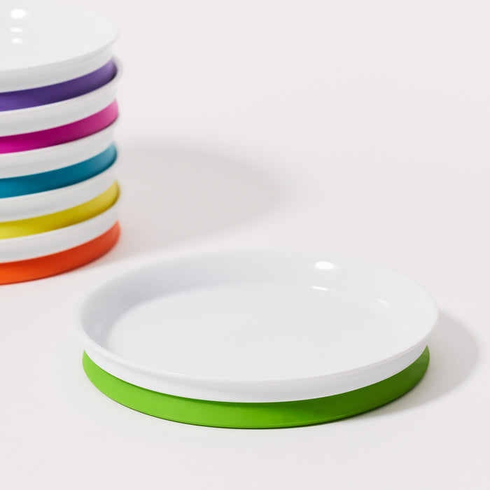 S/6 Breakfast Plates in Ass.Colours