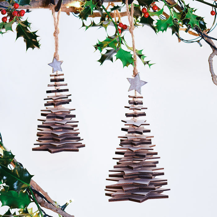 Small Wooden Tree Hanger