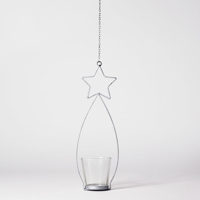 Hanging Star Tealightholder