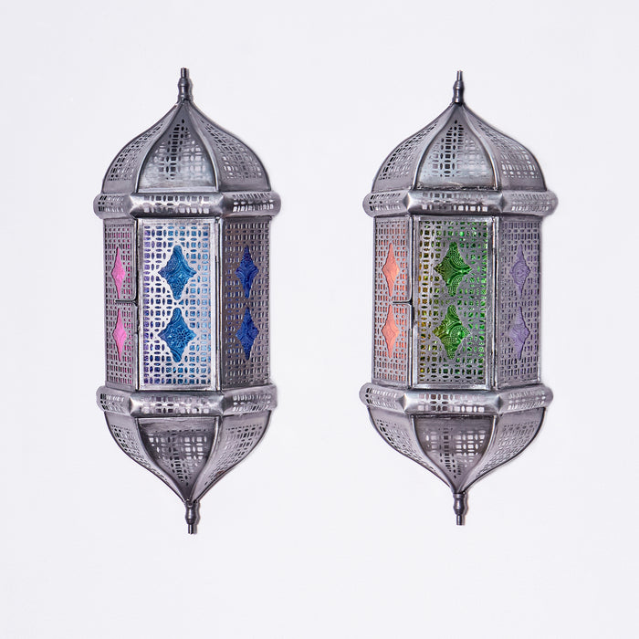 Assortment of 2 Small Wall Lanterns