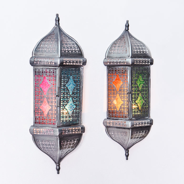 Assortment of 2 Small Wall Lanterns