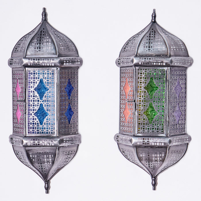 Assortment of 2 Large Wall Lanterns