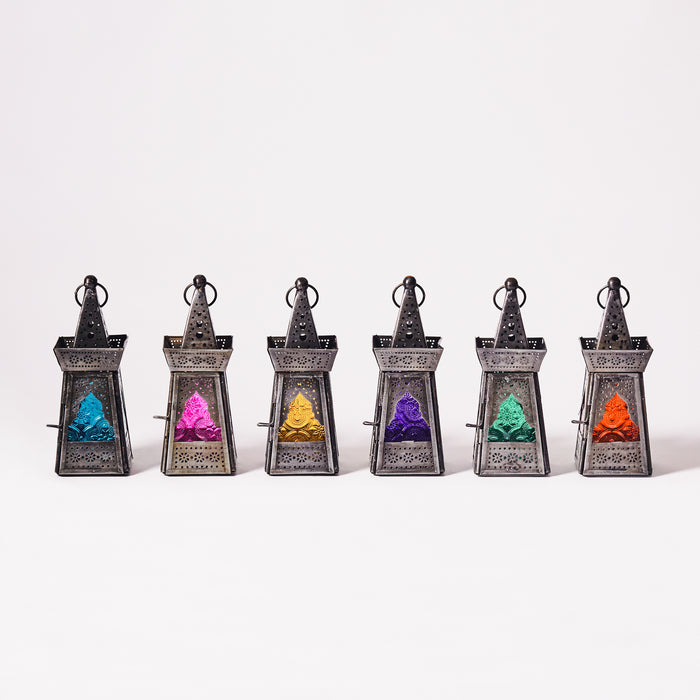 Set of 12 Ass.Small Tower Tealights