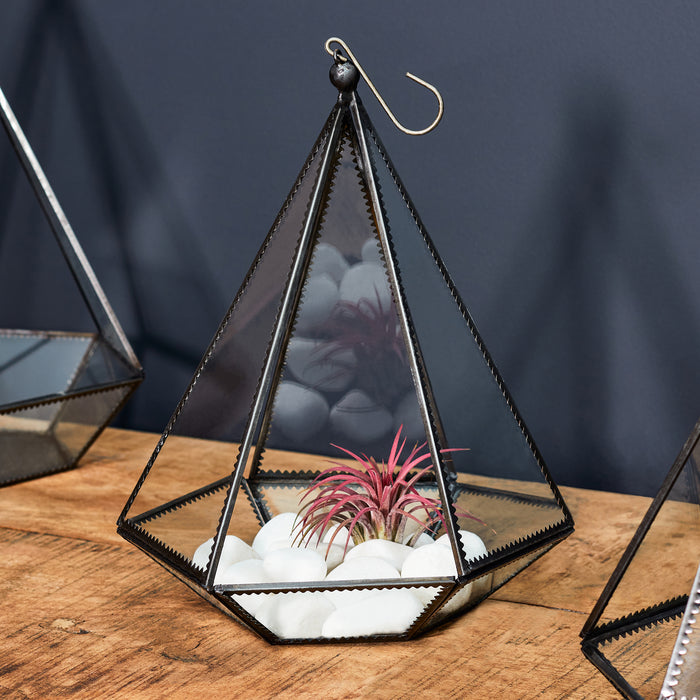 Small Hanging Pyramid Holder