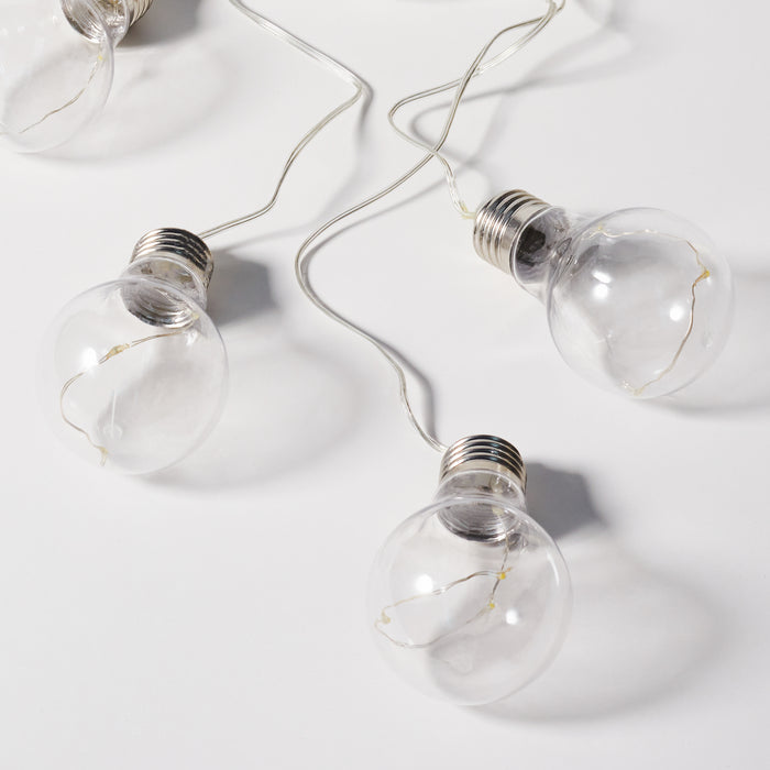 Vertical Hanging Five Bulb Lights