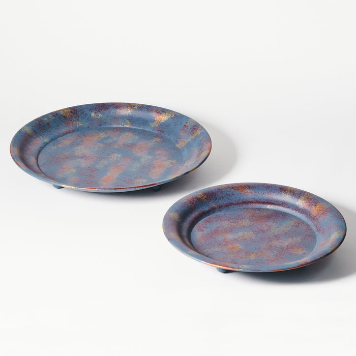 Set of Two Platters