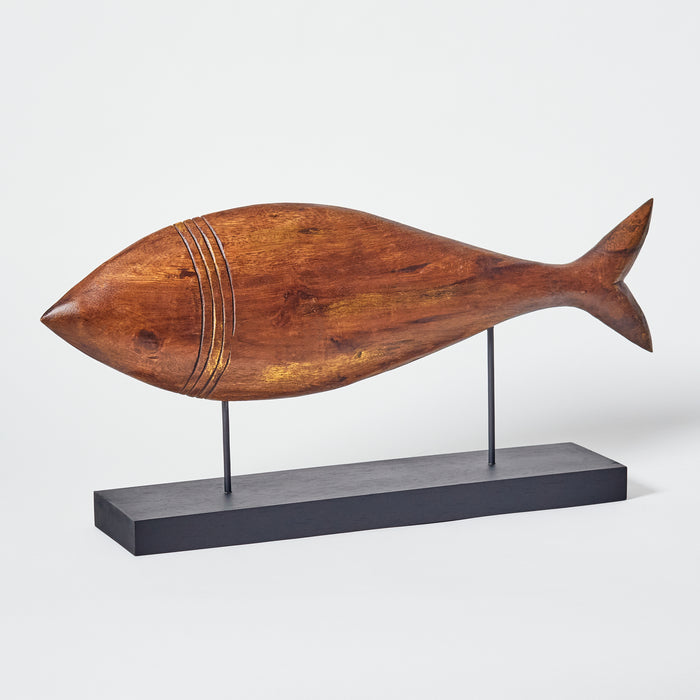 Large Fish on Plinth