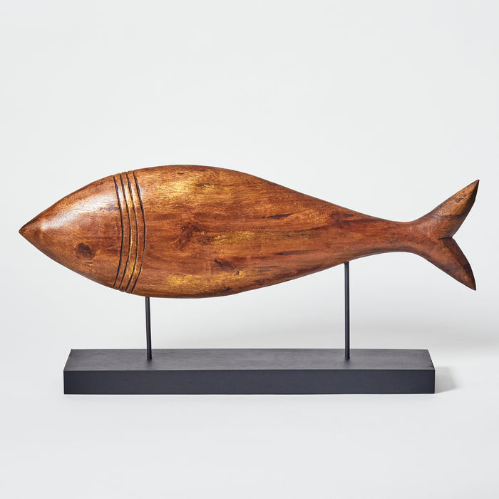 Large Fish on Plinth