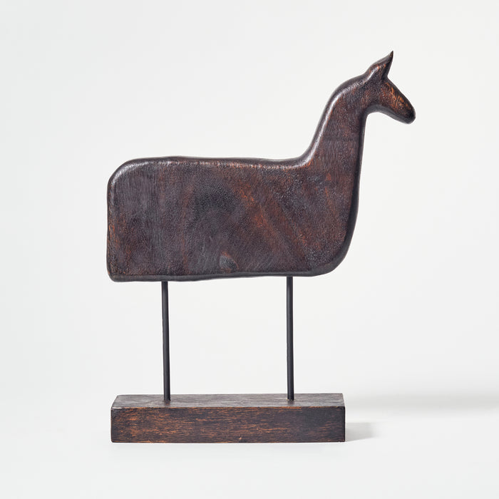 Naive Horse on Plinth