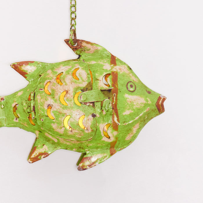 Small Fish Lantern - Green