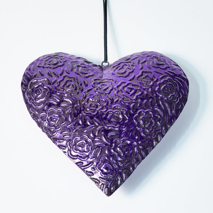 Large Heart - Violet