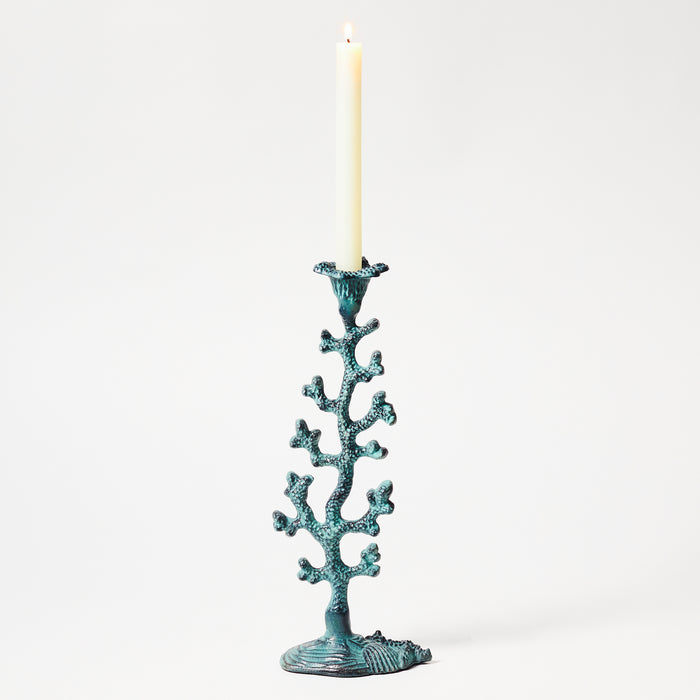 Small Coral Candleholder
