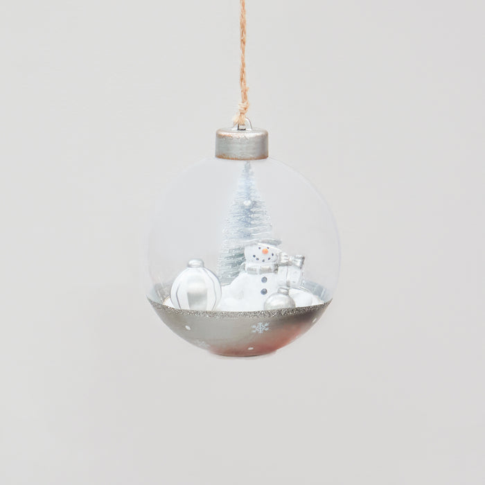 Sm.Snowmen / Baubles  Hanger - L