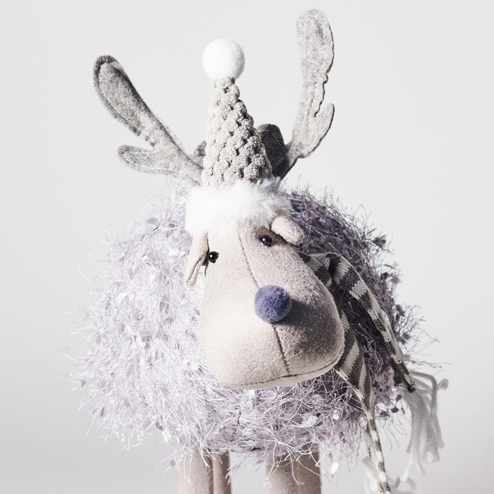 Standing Reindeer - PomPom Feet