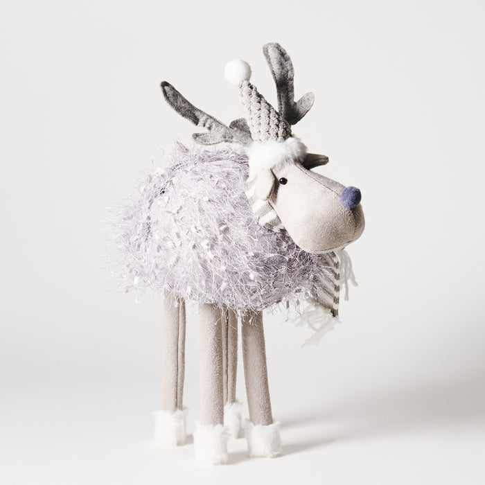 Standing Reindeer - PomPom Feet