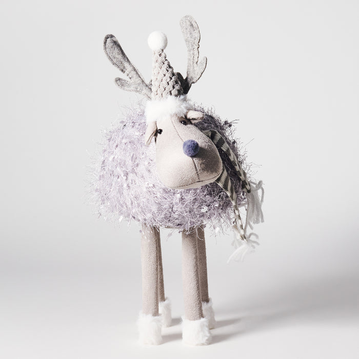 Standing Reindeer - PomPom Feet