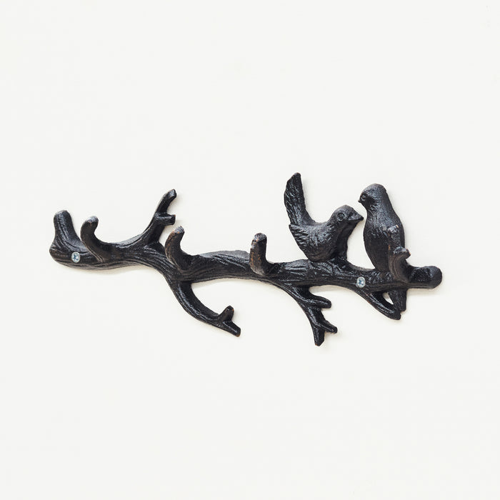 Lg.2 Birds/Branch Wall Hook