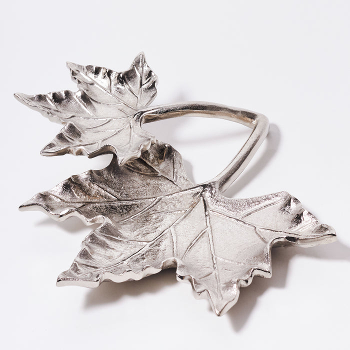 Double Vine Leaf Dish