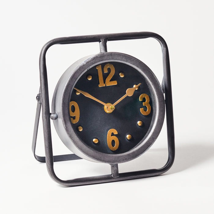 Table Clock - Gold
