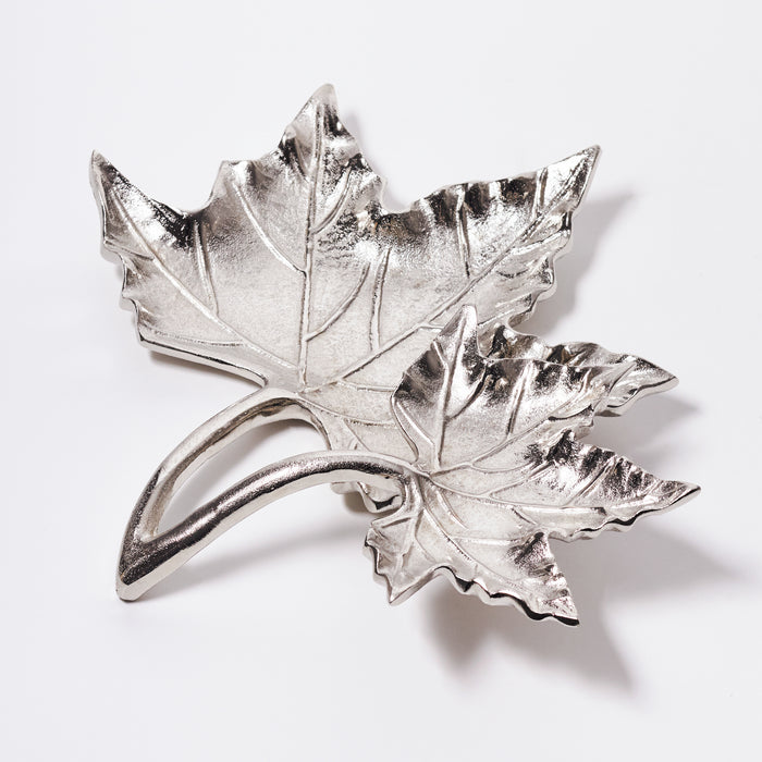 Double Vine Leaf Dish