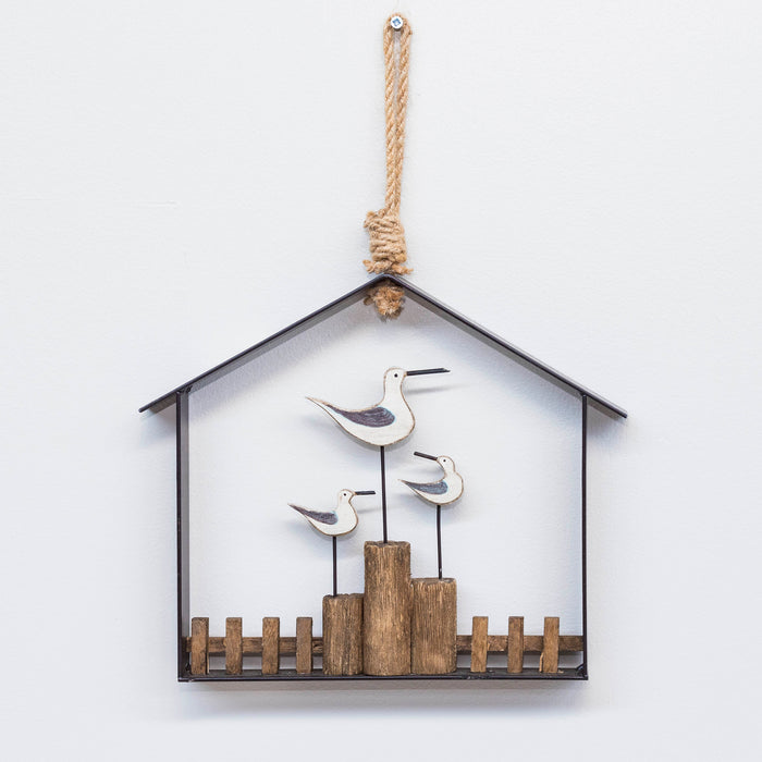 House Wall Frame with Seagulls