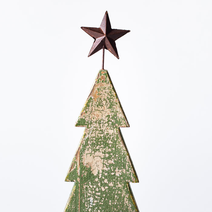 Set of Three Xmas Trees - Green