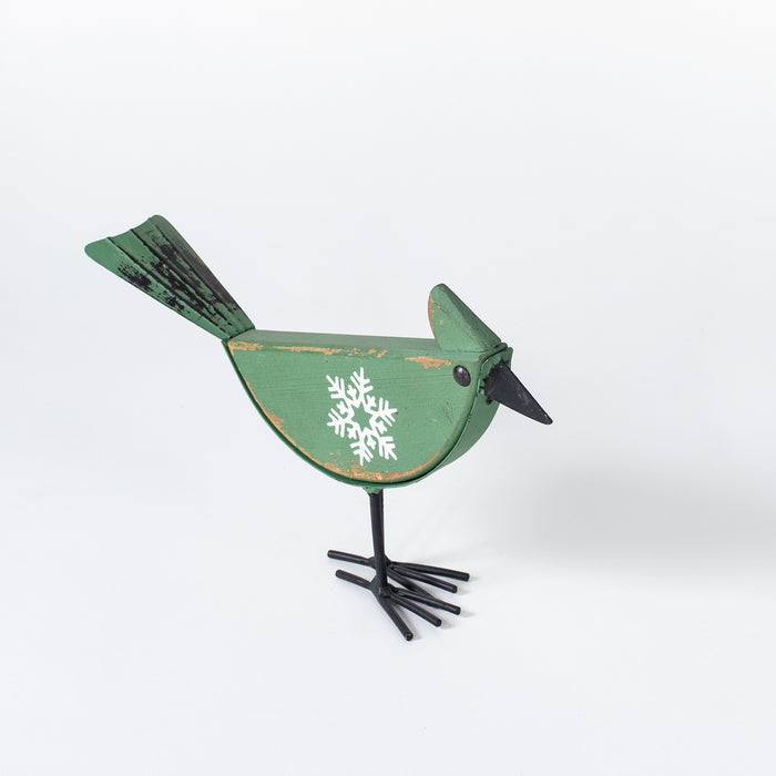 Small Head Up Bird - Green