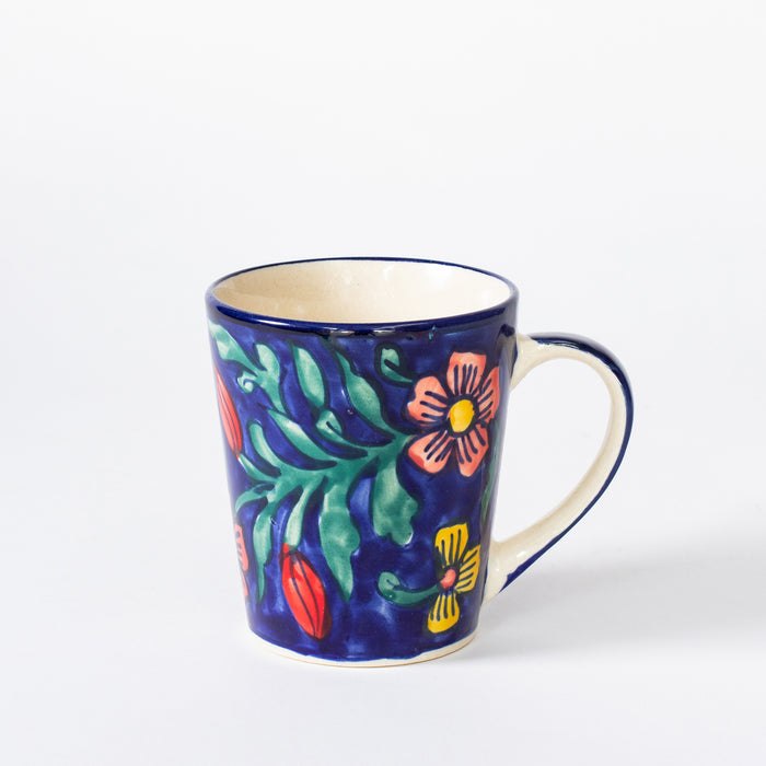 Mug  - Floral Cobalt