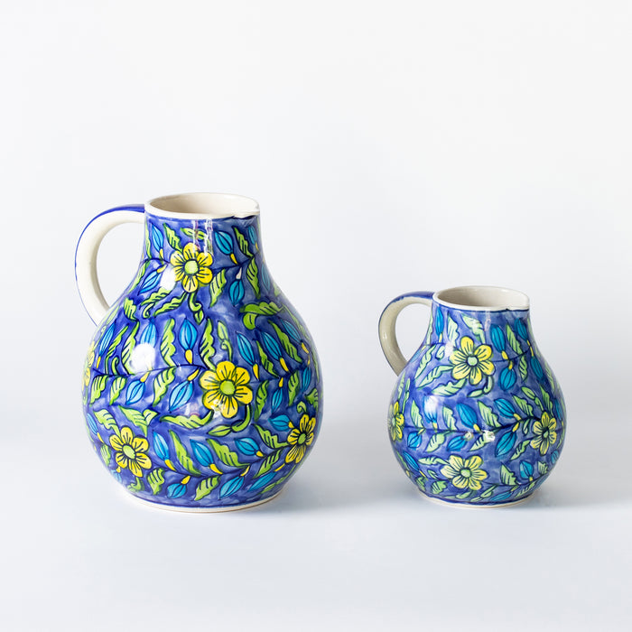 Small Jug  - Floral Blue