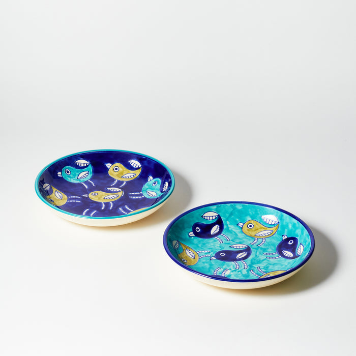 Pair of Assorted Soup Plates