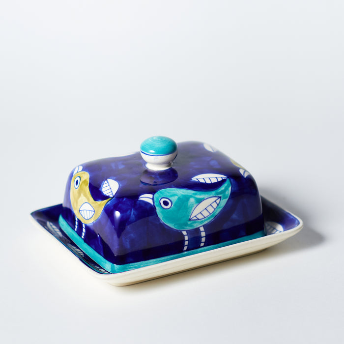 Butter Dish - Blue