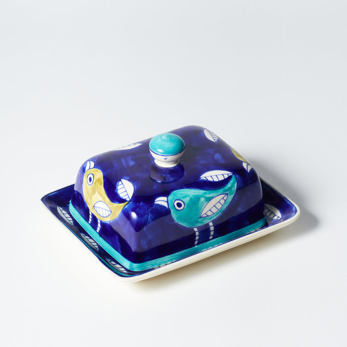 Butter Dish - Blue