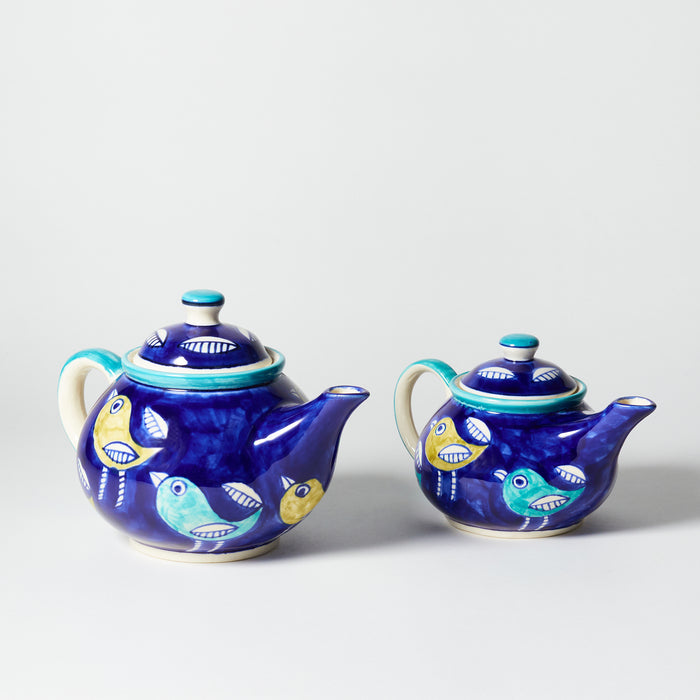 Large Teapot - Blue