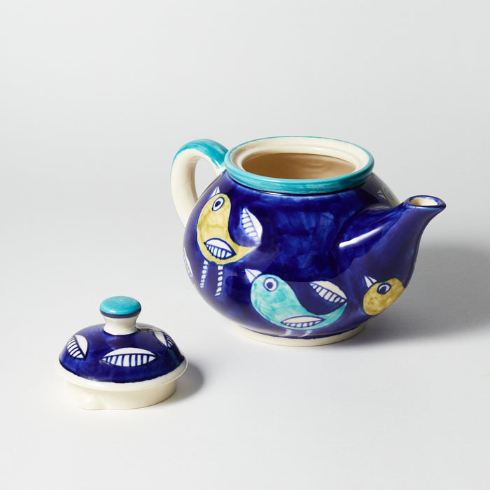 Large Teapot - Blue