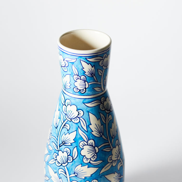 Large Slim Vase - Teal