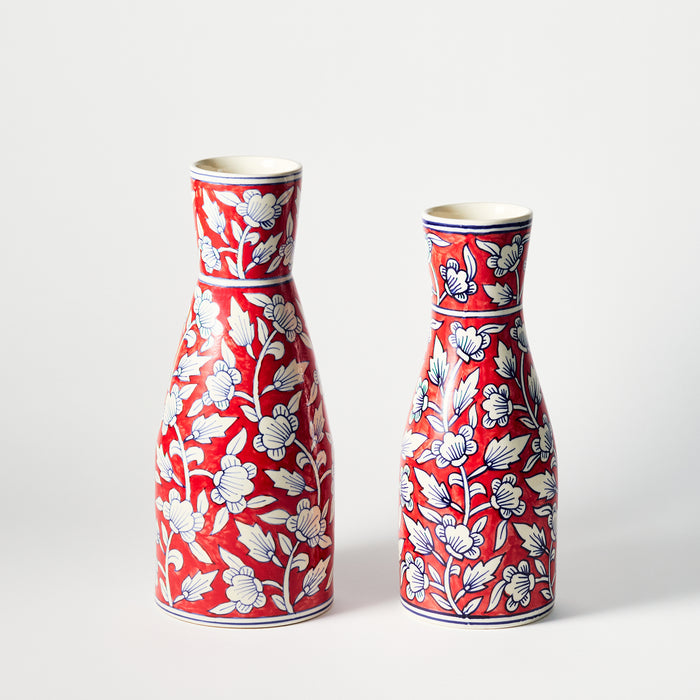 Large Slim Vase - Terracotta