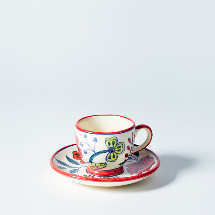 Cappuccino Cup and Saucer