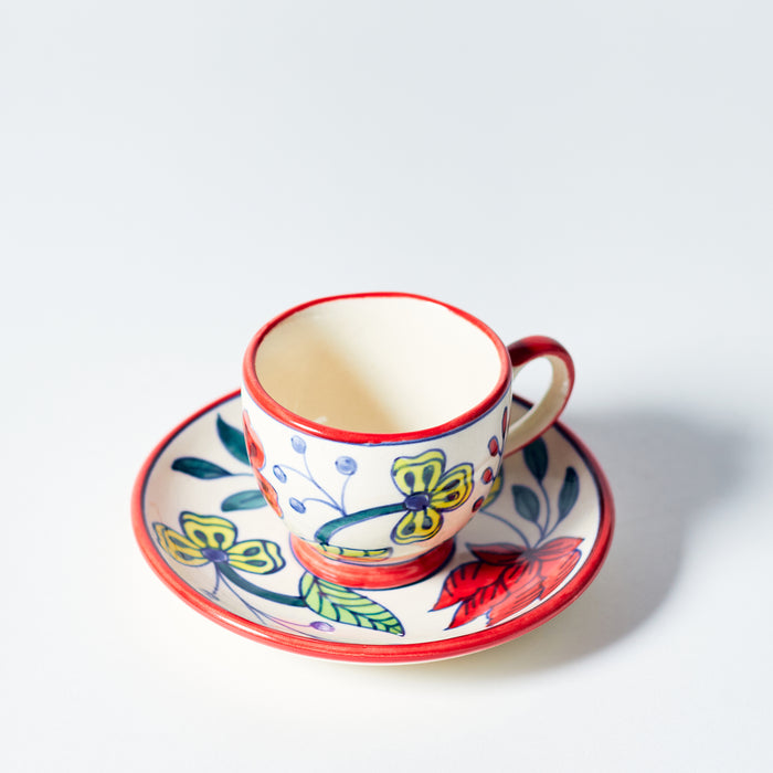 Cappuccino Cup and Saucer