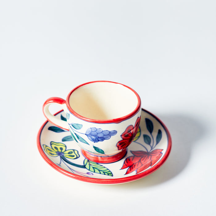 Cappuccino Cup and Saucer